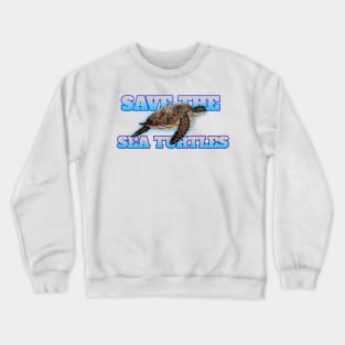 Sea turtle t-shirt designs Crewneck Sweatshirt